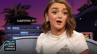Maisie Williams Crashed a Game of Thrones Watch Party
