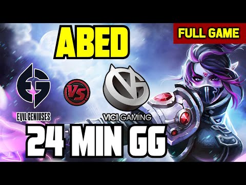 Abed Templar Assassin MID Ownage vs Vici Gaming - 10/1/10 - AniMajor Lower bracket