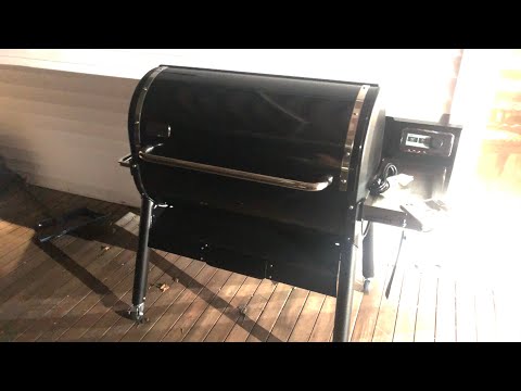 Weber Smokefire EX6 Pellet Grill Unboxing & Assembly 02-11-2020 Review Part #1