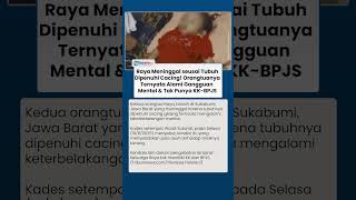 Miris! Orangtua Raya Bocah yang Meninggal seusai Tubuhnya Dipenuhi Cacing Alami Gangguan Mental
