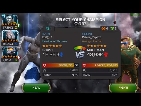AW Hazard Shift Mini practice with Ghost | Marvel Contest of Champions