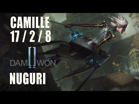 DWG Nuguri CAMILLE vs JAYCE | Top | Challenger | Korea | 17/2/8