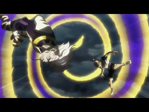 Zeno Zoldyck uses Dragon Dive, Dragon Meteor Shower English Dub