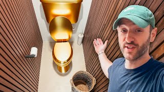 RÉNOVATION : UN WC 5 ÉTOILES GRÂCE À CES PANNEAUX EN BOIS ! - EP148