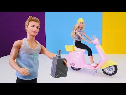Barbie hat Geburtstag - Ken hat ein tolles Geschenk für sie - Spielzeugvideo