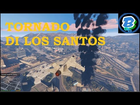 Masuk ke dalam Tornado! - GTA 5 MOD Indonesia (10)