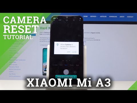 How to Reset Camera on XIAOMI Mi 3A - Default Camera Settings