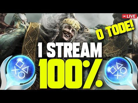 0 TODE!! ERST OFFLINE wenn ELDEN RING von 0% auf 100% in EINEM STREAM PLATINIERT IST!🔴LIVE