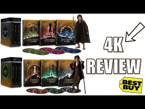 The Lord of the Rings/The Hobbit Best Buy Exclusive 4K Ultra HD Blu-ray Steelbook Sets REVIEW