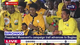 President Museveni sets priority on coffee processing as he campaigns in Sironko 