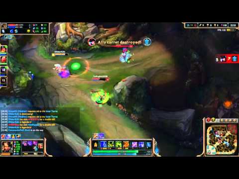 Insane 1v4 Nidalee outplay