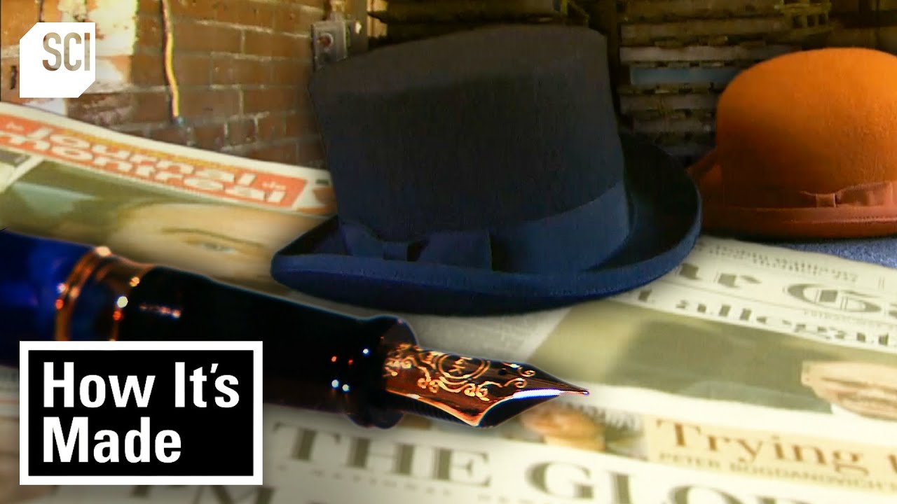 Top Hats, Newspapers, Fountain Pens & More for Presidents’ Day! | How It’s Made | Science Channel