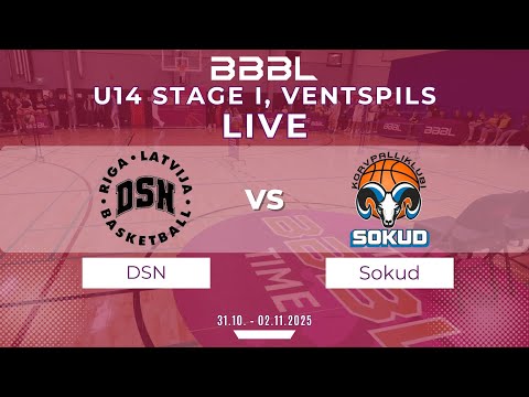 BC Kalev Cramo/KK Sokud 2012 vs DSN 2012 | BBBL Boys U14