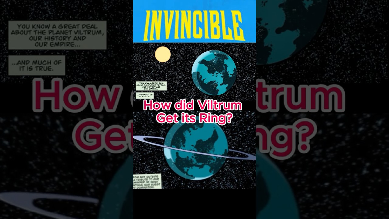 Invincible Disturbing Way Planet Viltrum Got Its Ring #comics #invincible #shorts