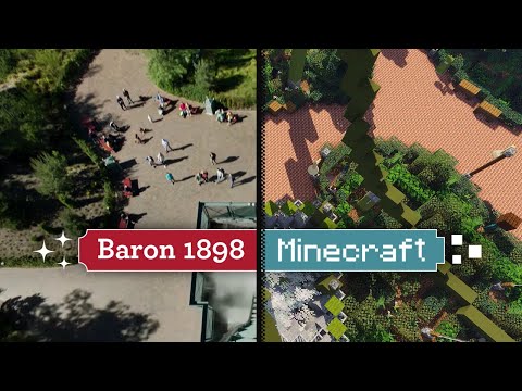 Efteling in Minecraft – Baron 1898 ✨  