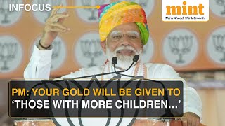 PM Says Congress Wants To Take Away Women's Gold, Mangalsutra; Opposition Slams Remark | Watch