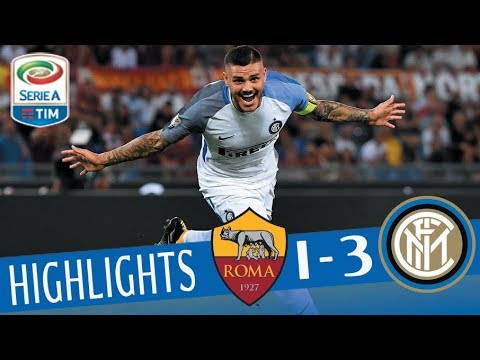 Roma - Inter 1-3 - Highlights - Giornata 2 - Serie A TIM 2017/18