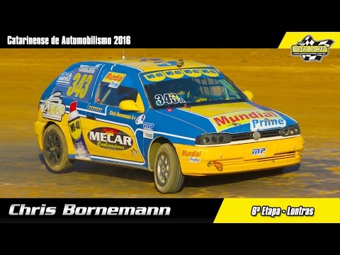 Chris Bornemann - 6ª Etapa Catarinense de Automobilismo 2016 - Lontras