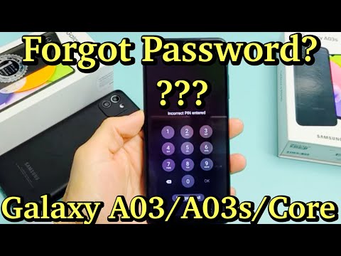 Galaxy A03/A03s/Core: Forgot Password? Let's Master Factory Reset