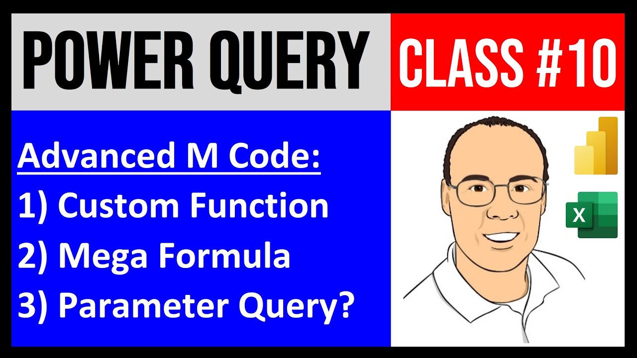 Power Query #10: Custom Function, Mega Custom Column Formula, or Parameter Query?
