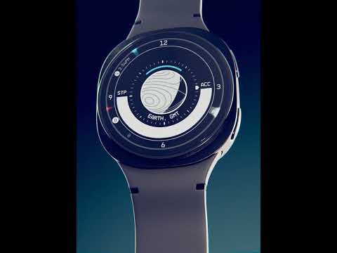 Planet in stars Watch Face