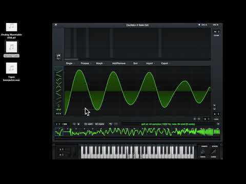 Xfer.Serum.Synthesiser.Part2 - 3 Importing Audio into the Wavetable