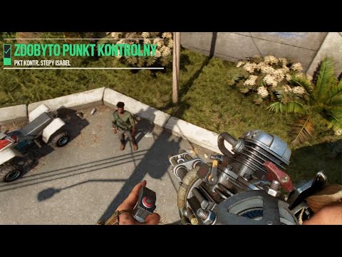 Far Cry 6 - 81 - punkt kontrolny, zrzut zaopatrzenia, opuszczone miasto