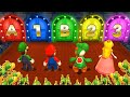 Mario Party 9 MiniGames - Mario Vs Luigi Vs Peach Vs Daisy (Master Difficulty)