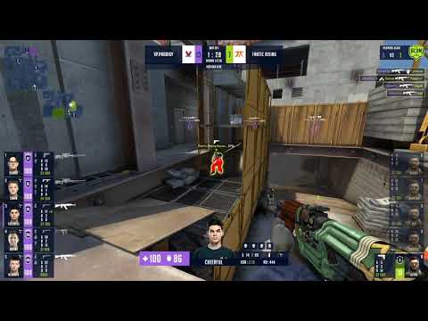 CHEERFUL WITH THE ACE! - VP PRODIGY VS FNATIC RISING - WePlay Academy League - CSGO