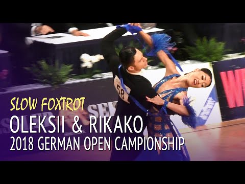 Oleksii Guzyr & Rikako Ota = Slow Foxtrot = German Open Championship 2018