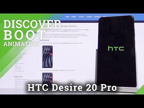 How Boot Animations Looks Like on HTC Desire 20 Pro – Starting Screen