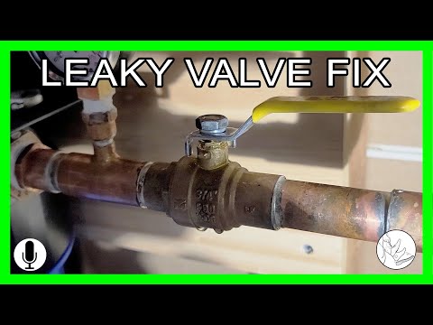 How to Fix a Leaky Water Valve (Ball Valve)