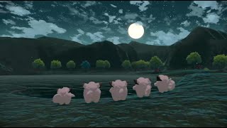 「月の石」確定入手！サブ任務67「ピッピのお月見会」ムービー【Pokémon LEGENDS アルセウス】