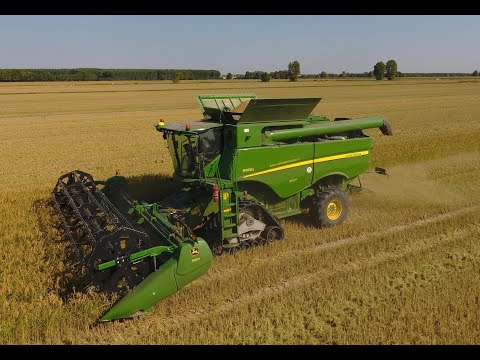 Trebbiatura riso 2021 / Rice harvest / John Deere S670i / 625D / Team Marzari / Riseria La Pila