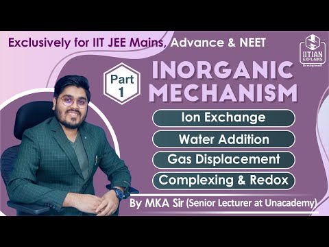 Inorganic Reaction Mechanism | Tricks and Concept | Explained by IITian | Jee Mains, Advanced | NEET