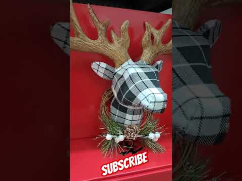 Deer Head Tree Topper