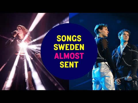 Eurovision: Songs Sweden Almost Sent (1959 - 2023) | Second Places in Swedish National Finals