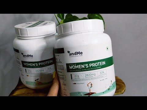 Andme Woman's Protein Powder Supplement 100% vegan / Andme  Protein Powder review #HealthyWithAndMe
