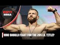 What should the UFC do with the light heavyweight title? | ESPN MMA