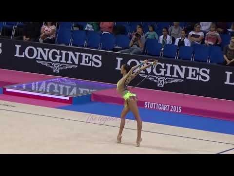 Selin KILAVUZ (TUR) hoop - 2015 Stuttgart worlds Qualifs