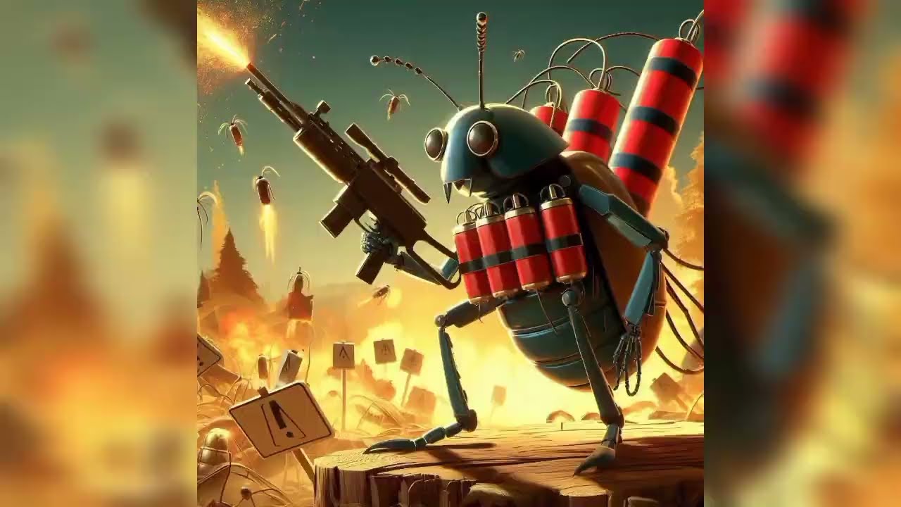 El escarabajo que DISPARA ÁCIDO-El escarabajo bombardero.