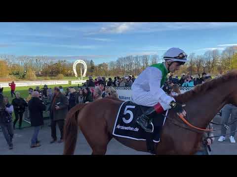 Ausnahmepferd Alpinista gewinnt mit "Allianz - Großer Preis von Bayern" das dritte Gruppe-I-Rennen