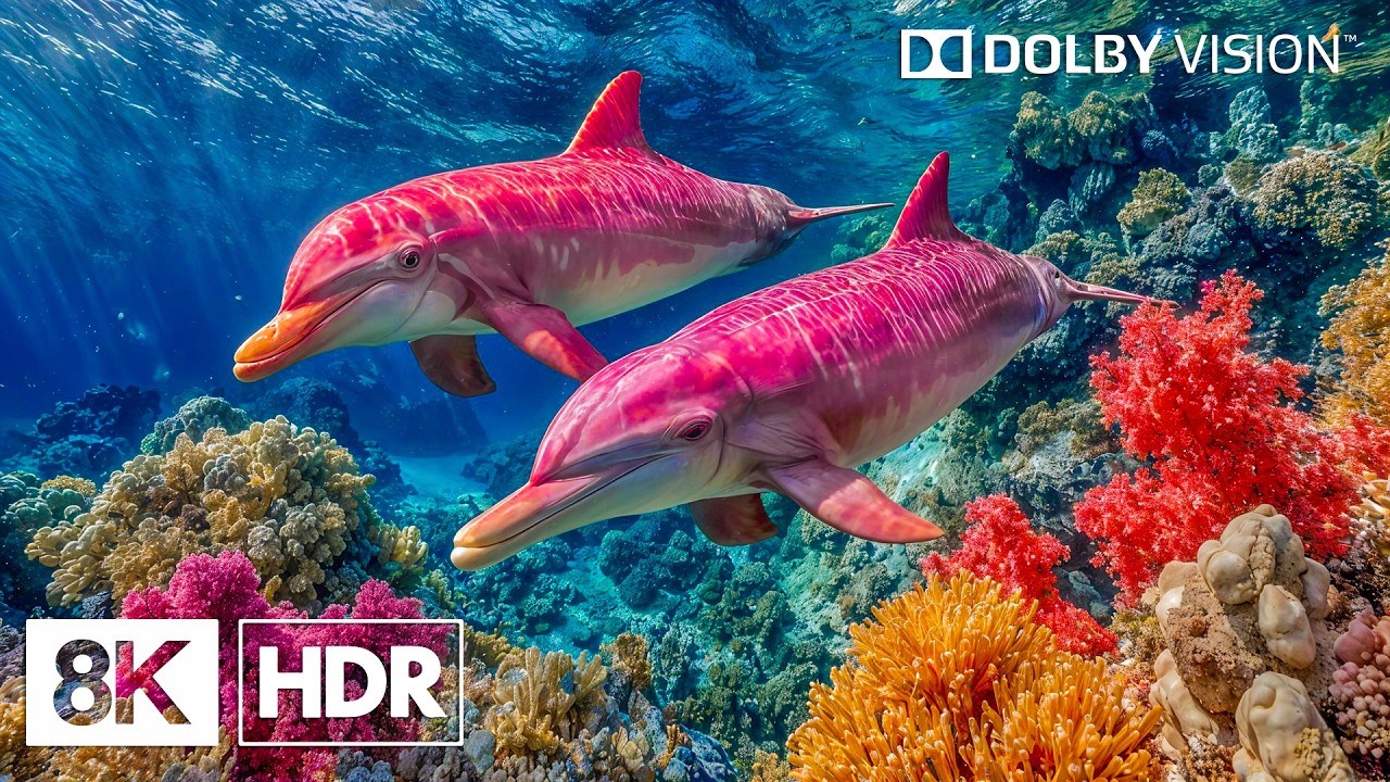 Unseen Blue Ocean Creatures in 8K HDR | Dolby Vision™