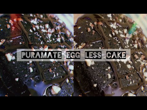 PURAMATE Egg less cake Review by Jigisha #cake #egglesscake  #review