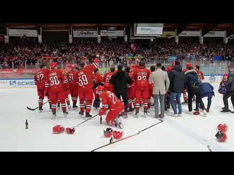 Selber Wölfe feiern Klassenerhalt