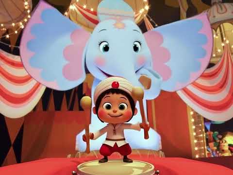 Magic Kingdom elephant comes to life. 