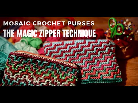 Mosaic Crochet Purse - Full Tutorial