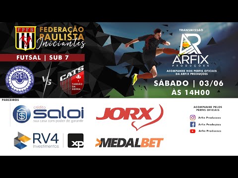 GREMETAL x CATS/TABOÃO - FUTSAL | SUB 7