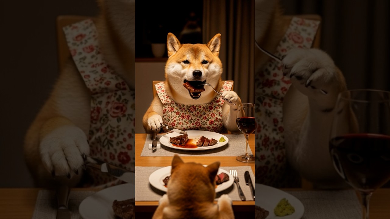 ホワイトデーは至れり尽くせりだっだワン🐶 White Day Was So Spoiled!  #柴犬はるの子育て日記 #柴犬 #癒し動画 #shibainu #ai #ai生成