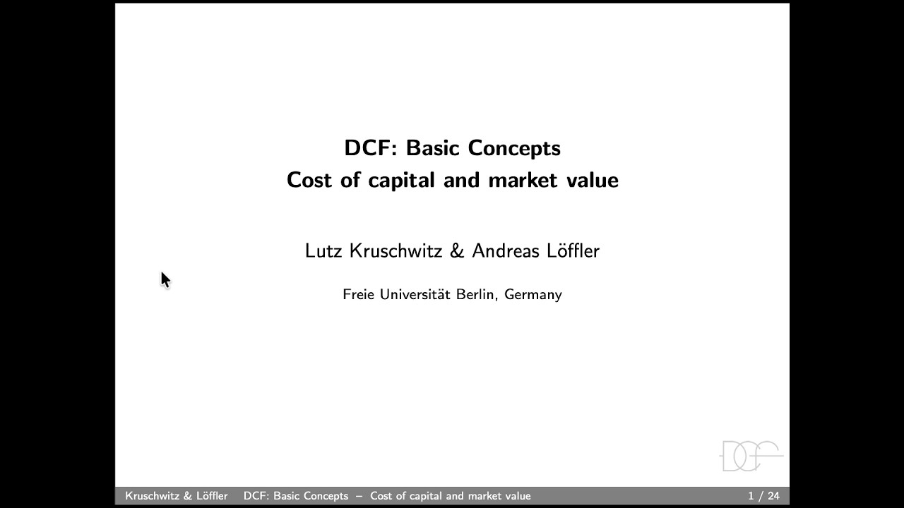 Thumbnail for Cost of Capital